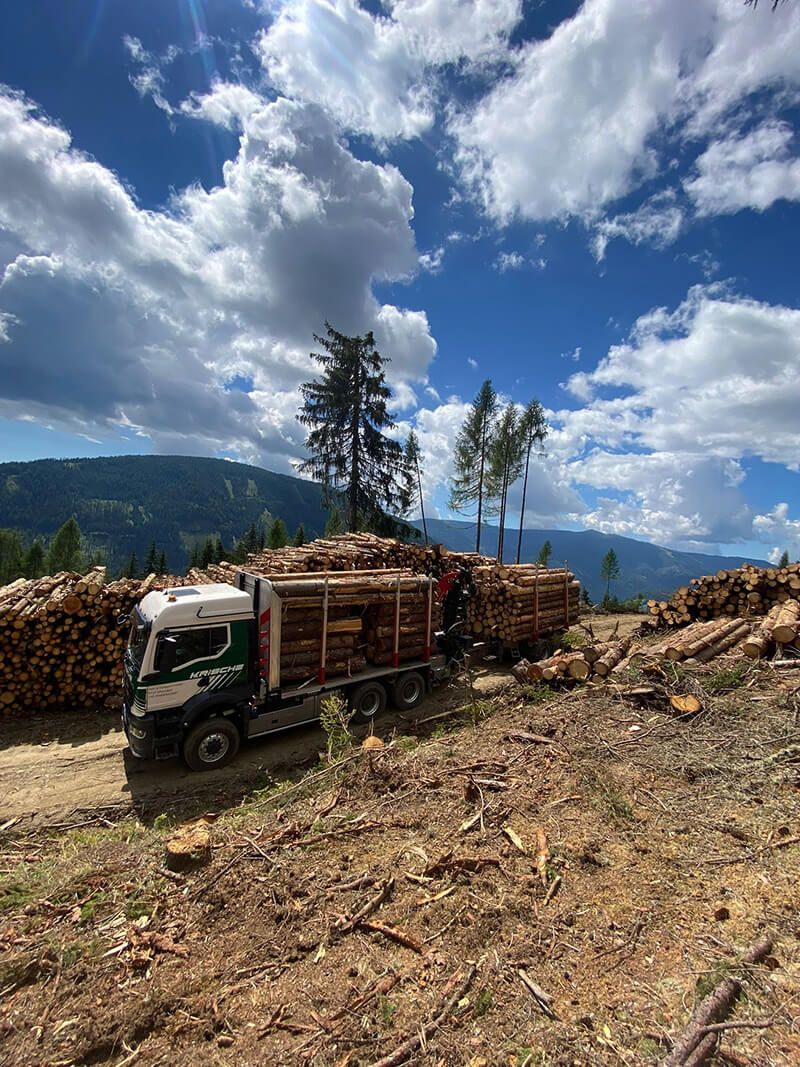 Krische Transporte LKW-Beladung